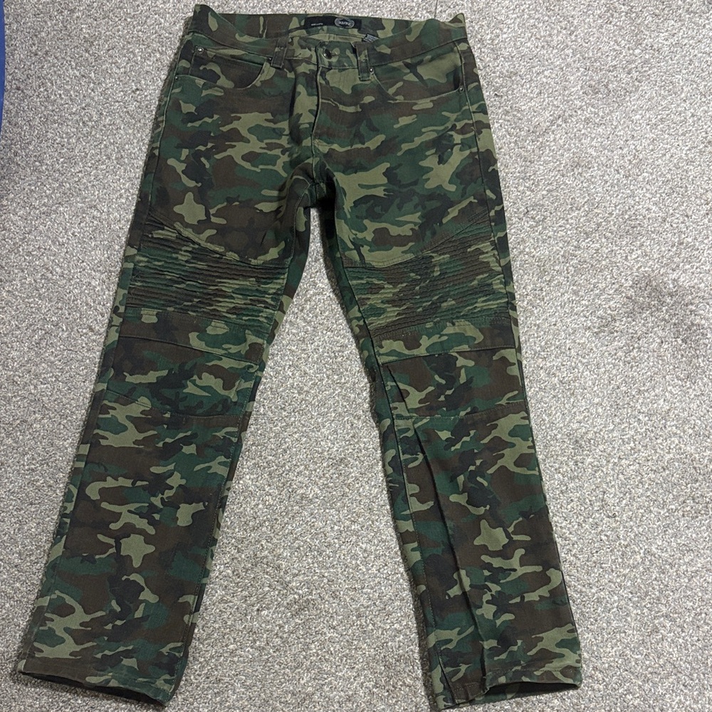 Camo Print Pants
